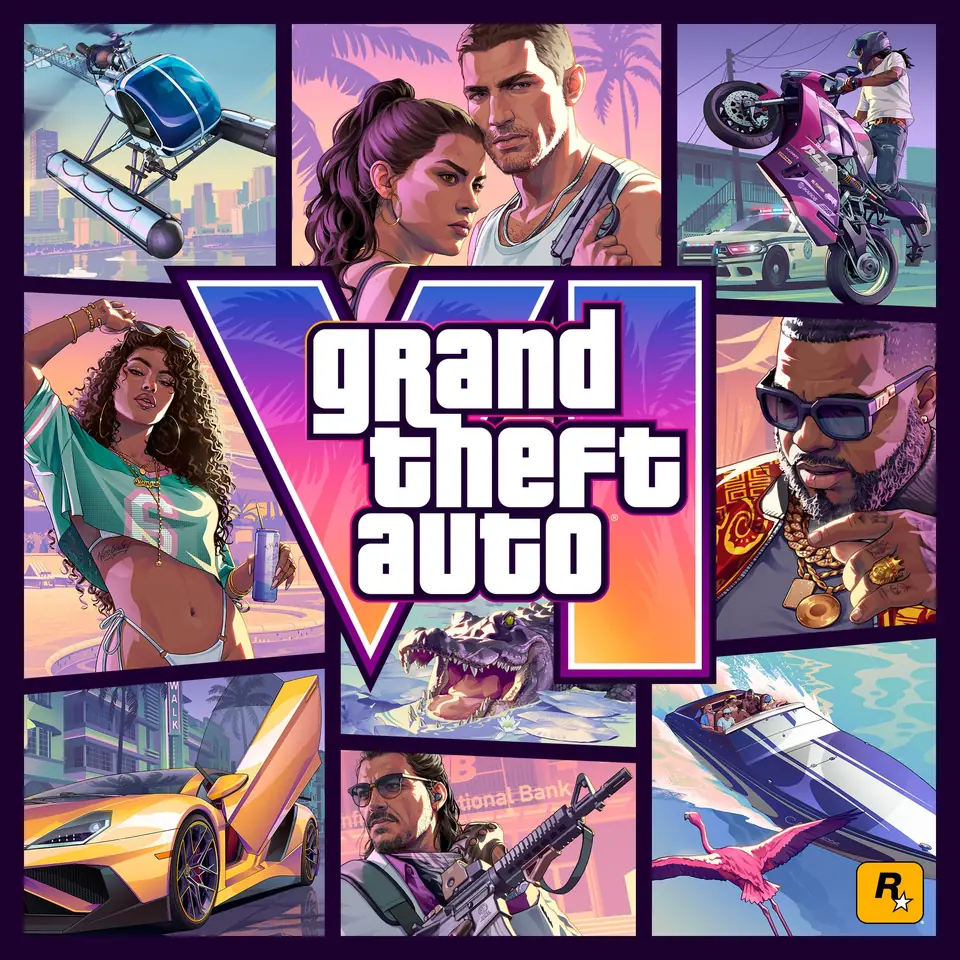 Portada oficial de GTA VI en formato cuadrado.